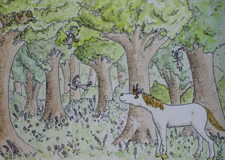 snowdrop and fairies